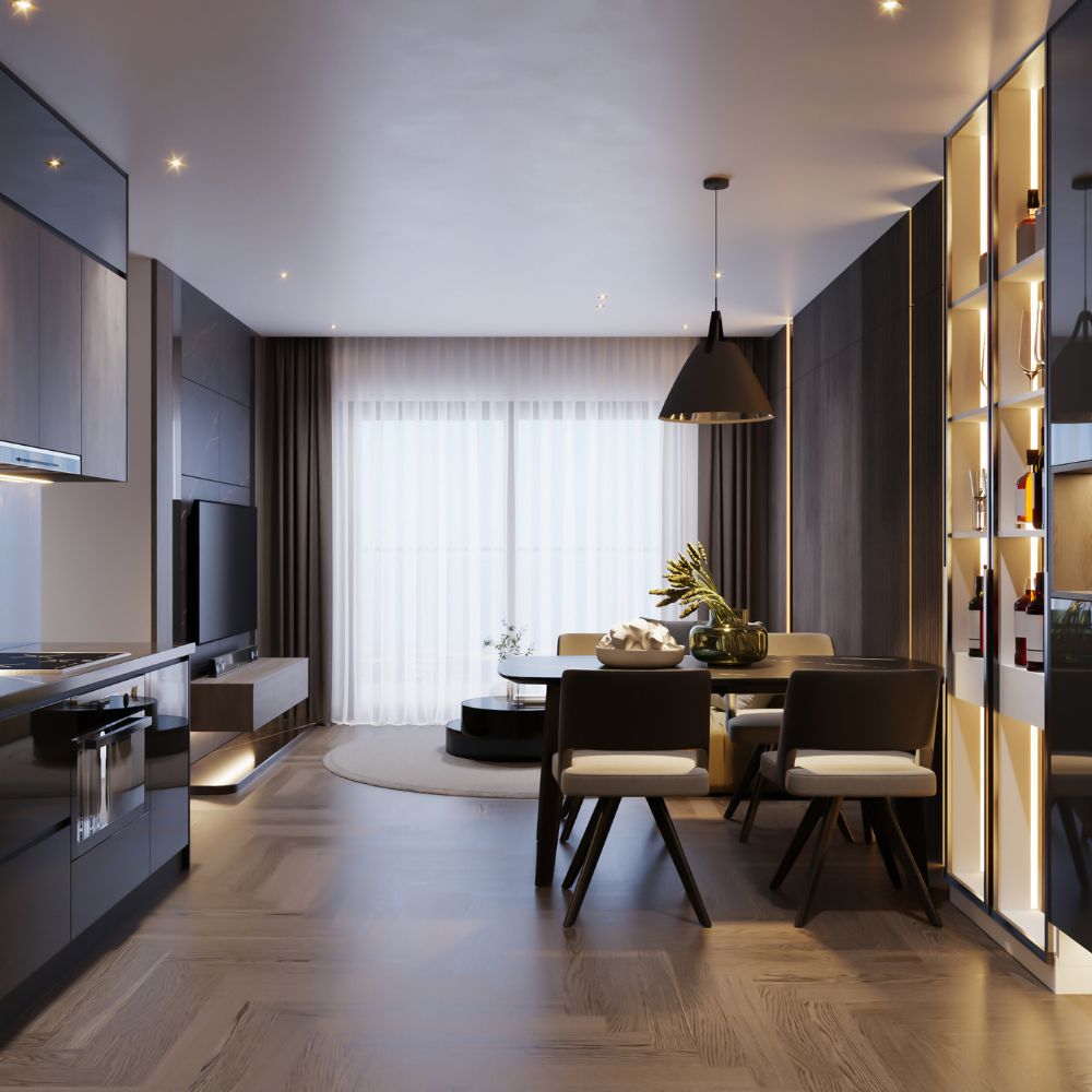 Inmobiliaria interior moderna